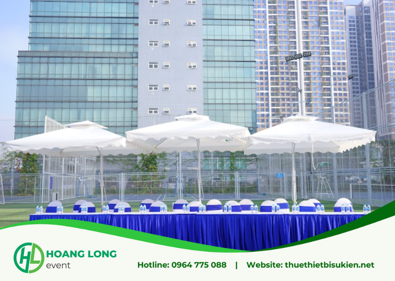 cho thuê dù lệch tâm